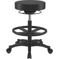 Songmics Tabouret ergonomique noir