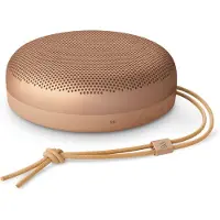 Bang & Olufsen BeoSound A1 - 3rd Generation - haut-parleur - pour utilisation mobile - sans fil - Bluetooth 5.1 - Contrôlé par application - 60 Watt - 2 voies - teinte miel