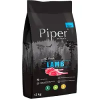 Piper - nourriture sèche avec agneau pour chiens - 12 kg