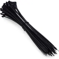 EDM Liens Noirs 762x9mm Colliers De Serrage Noirs Longs Et Résistants -