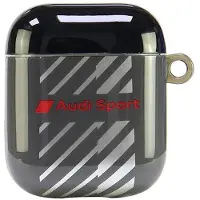Audi Iml Sport Airpods 1/2 Cover Czarny/ Black Aus-Imlap-Rsq/D1-Bk