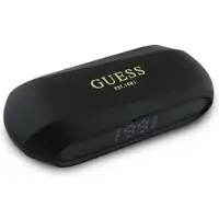 GUESS écouteurs sans fil bluetooth TWS GUTWSC2MCDSK (Elongated Metallic Classic Printed Logo) noir