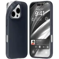 Mercury Soft iPhone 16 Pro 6,3" niebieski/midnight blue (Apple iPhone 16 Pro), Coque pour téléphone portable, Bleu