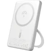 Dudao K28S 20W Pd 5000Mah Powerbank Avec Magsafe Et Support - Argenté