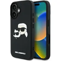 Karl Lagerfeld Klhcp16srbckchlk Iphone 16 Phone Case Noir