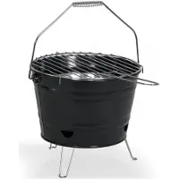 Livoo Barbecue à charbon 27cm noir - - DOC327N -