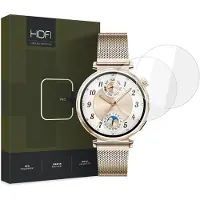 Hofi GLASS PRO+ PANZERGLAS 2-PACK FÜR HUAWEI WATCH GT 5 (41 MM) KLAR, Film de protection pour smartwatch, Transparent