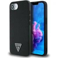 GUESS Triangle Iphone 16e Phone Case Noir
