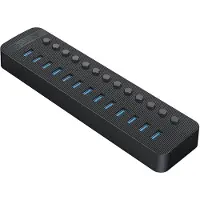 ORICO Ct2U3-13Ab 13X Hub Usb-A 3.0 Avec Interrupteurs - Noir