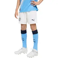 Puma Manchester City Fc 25/26 Replica Junior Shorts Blanc 5-6 Years Enfants