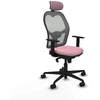 Piqueras Y Crespo Chaise de bureau avec appui-tête 1D036N2 Rosa