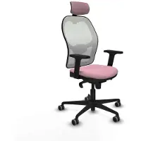 Piqueras Y Crespo Chaise de bureau avec appui-tête 2D036G2 Rosa