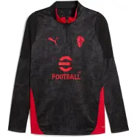 Puma T-Shirt fonctionnel 'AC Milan 25/26' gris foncé / rouge / noir