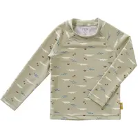 Fresk Crocodile Uv Long Sleeve T-shirt Vert 3-6 Months Enfants