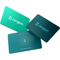 Tangem 2.0 - 3 Card Set - Electra Sea (Bitcoin, Ethereum Classic), Crypto wallet, Bleu