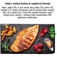 Paka Zwierzaka Turkey With Raspberry M Dog Food 9kg Multicolore 9kg