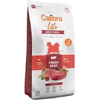 Calibra Dog Life Adult Small Fresh Beef 6 kg avec du bœuf pour chiens de petites races