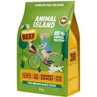 Animal Island Île des Animaux Brillant Bœuf - nourriture sèche pour chiens - 3kg