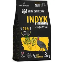 Paka Zwierzaka Seventh Heaven Aliment sec Turquie avec framboise M 3kg