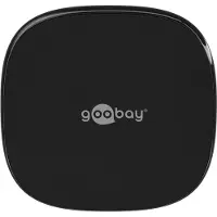 Goobay 64675 Chargeur rapide sans fil 15 W, noir, 1 m - convient aux smartphones et appareils avec norme Qi