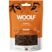 Woolf Soft Cubes Turkey Monoprotein Cubes de dinde moelleux 100g