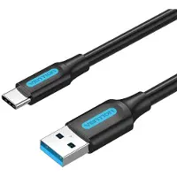 Vention Usb 3.0 A To Usb-C Cable Cozbh 2M Black Pvc