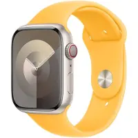 Apple Bracelet Sport pour Watch | 44/45/46/49 mm - Taille S/M - Sunshine