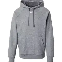 Under Armour Sweat de sport gris chiné / blanc