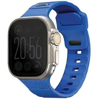 Uniq Bracelet en caoutchouc FKM bleu pour Apple Watch Series 1