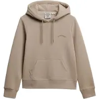Superdry Femme Sweat à Capuche et Logo Brodé Essential Grey Taille: 38