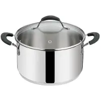 Lagostina Faitout 26 Cm + Couvercle - Tempra Inox -
