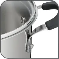 Lagostina Faitout 24 Cm + Couvercle - Tempra Inox -