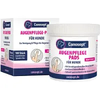 Canosept Pads Soin des yeux pour chien - 2 x 100 pads
