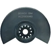 Bosch Pro Acz Swb Multitool Cutting Blade 100 Mm Noir