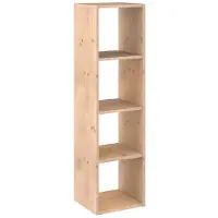 Astigarraga Dinamic Book Shelf 140x36.2x33 Cm Beige