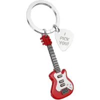 Metalmorphose Schlüsselanhänger E-Gitarre, Rouge
