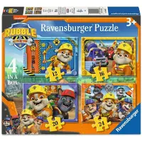 Ravensburger Puzzle Rubble & Crew - Puzzle en carton pour enfants Paw Patrol