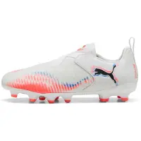 Puma Chaussures de football Future 8 Match Ll Fg/ag pour enfants, blanc, taille 34, blanc, taille 34