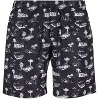 Urban Classics Shorts de bain gris / noir / blanc