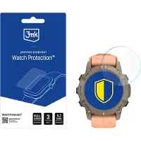 3MK Hybrid Glass Watch Protection FlexibleGlass for Garmin Descent G2, Film de protection pour smartwatch, Transparent