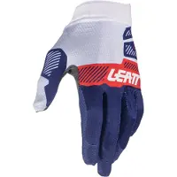 Leatt Moto 1.5 Gripr Off-road Gloves Blanc,Bleu 2XL / Short