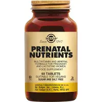 Solgar Prenatal Nutrients | Multivitamine Femmes enceintes 60 pc(s) Comprimé(S)