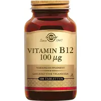 Solgar Vitamine B12 100 µg Comprimés - Paquet de 100