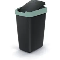 Prosperplast Corbeille 12L COMPACTA Q bleu clair | gris