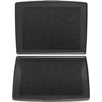 Fritel Set de plaques à pâtisserie pour gaufrettes françaises