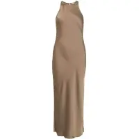 Vila Ravenna Sleeveless Long Dress Marron 44 Femme