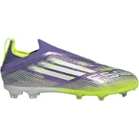 Adidas F50 Elite Laceless Fg Junior Football Boots Violet EU 28 Enfants