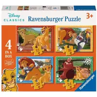 Ravensburger Disney Lion King puzzle - 4 puzzles
