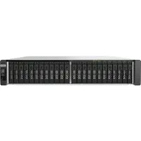 Qnap 24-BAY ALL-FLASH U.2 NVME PCIE, NAS, Noir