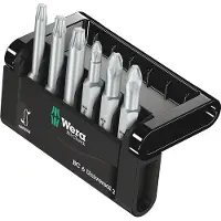 Wera Bit-Check 6 Universal 2 SB (Cruciforme Pozidriv PZ)